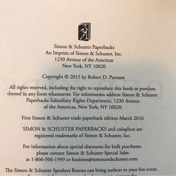 Our Kids The American Dream in Crisis by Robert D. Putnam Paperback Book - Picture 5 of 6